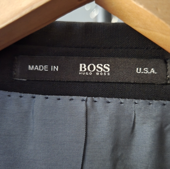 Hugo Boss Men's Scorsese Movie Blazer Black Size 44R - Picture 4 of 7
